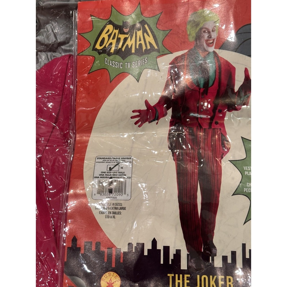 The Joker 1966 Collector's Edition Adult Costume - Medium NWT Halloween
